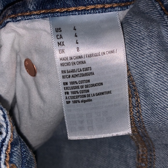 American eagle 🦅 distressed jean skirt - Picture 6 of 6